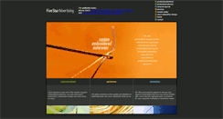 Desktop Screenshot of fivestaradvertising.net